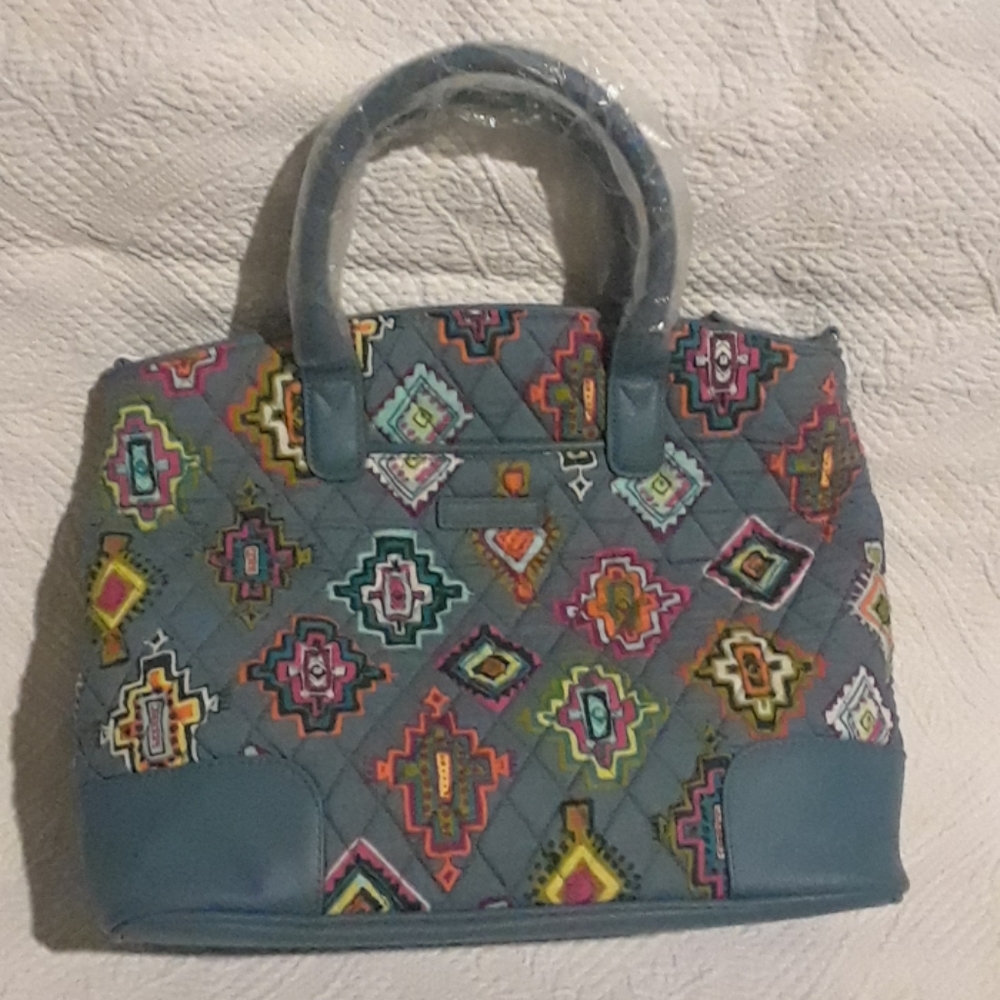 Brand New Vera Bradley Day Off Satchel